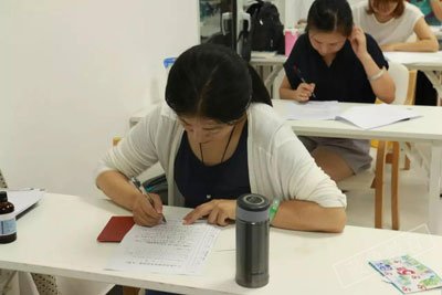 第四期少儿推拿班考试